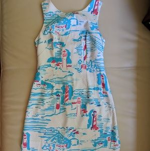 Lilly Pulitzer "Watch Out" Delia Shift sz 0